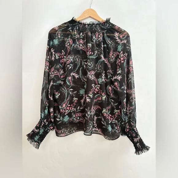 Misa Los Angeles Alexis Top Enchanted Paisley - Picture 4 of 9